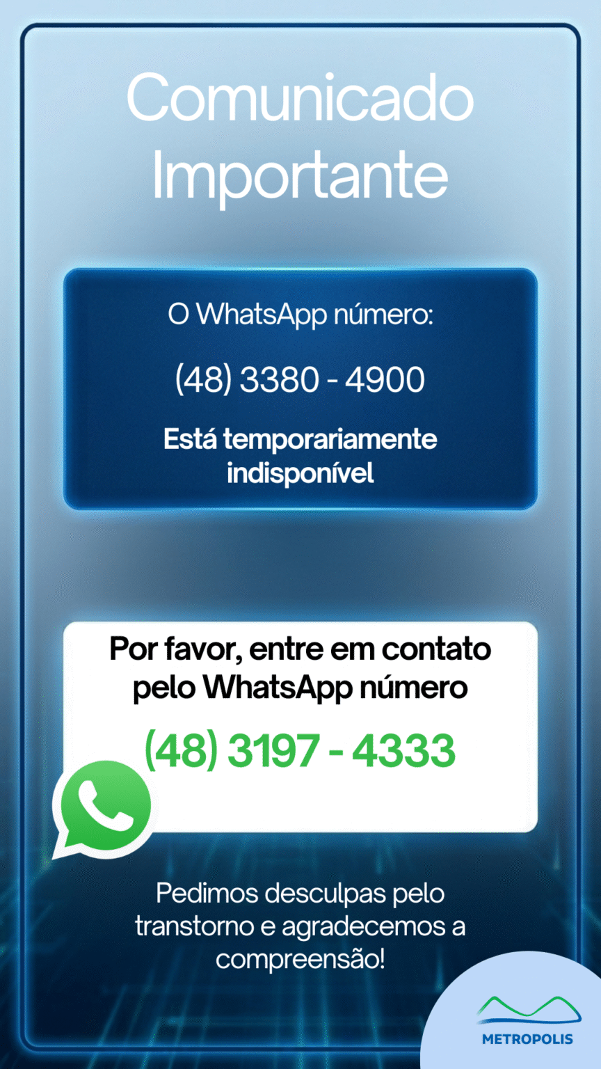 Arquivo de Vale Transporte - Consulta de Saldos - Metropolis